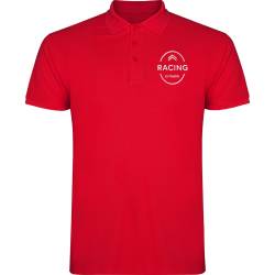 citroen racing camiseta polo bordada 