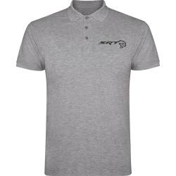 dodge srt charger hellcat embroidered polo tshirt 