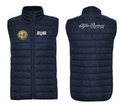 alfa romeo steppweste stickerei gilet ricamo steppweste chaleco 