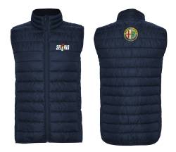 alfa romeo sz gt 155 steppweste stickerei gilet ricamo 