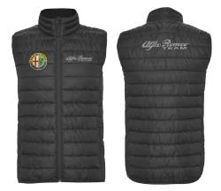 alfa romeo steppweste stickerei gilet ricamo winddicht 