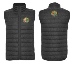 alfa romeo vest embroidery chaleco bordado steppweste 