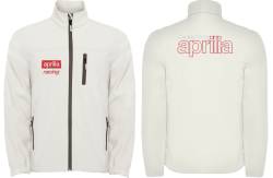 aprilia racing jacket giacca felpa jacke sweat zippe broderie 