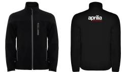 Aprilia racing softshell felpa sweat zippe veste jacke bordado 