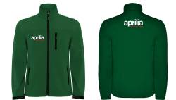 Aprilia racing jacke veste softshell chaqueta sudadera cremallera 