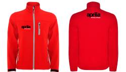 Aprilia racing jacke veste softshell chaqueta sudadera cremallera 