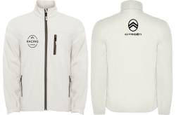 citroen racing jacke veste softshell chaqueta sudadera cremallera 