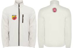 fiat 500 abarth softshell jacket embroidery jacke veste giacca embroidery 