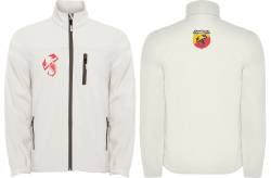 fiat 500 abarth softshell jacket jacke chaqueta sudadera ricamo 