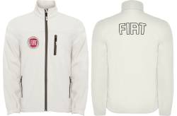 fiat 500 scorpion jacke veste softshell chaqueta sudadera cremallera 