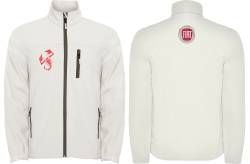 fiat 500 scorpion softshell jacket embroidery jacke veste giacca Stickerei 