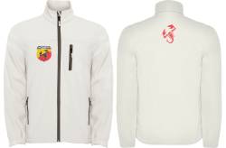 fiat scorpion abarth jacket giacca felpa jacke sweat zippe broderie 