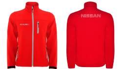 Nissan juke qashqai jacke veste softshell chaqueta sudadera cremallera 