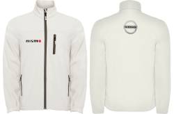 Nissan nismo x trail softshell felpa zippe veste jacke bordado 