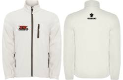 suzuki bandit jacket giacca felpa jacke sweat zippe broderie 