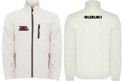 suzuki gsx r softshell jacket embroidery jacke veste giacca Stickerei 