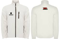 suzuki hayabusa softshell jacket jacke chaqueta sudadera ricamo 