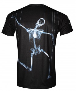 shirt gothic skull skeleton 