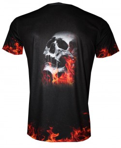 tshirt gothic skull skeleton 