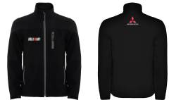 Mitsubishi ralli art lancer 1600 jacket giacca felpa jacke sweat zippe broderie 