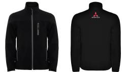 Mitsubishi starion evo 3000gt softshell felpa sweat zippe veste jacke bordado 