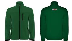 Mitsubishi lancer evolution softshell jacket jacke chaqueta sudadera ricamo 