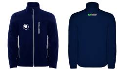 skoda vrs sport jacket giacca felpa jacke sweat zippe broderie 