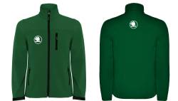 skoda vrs racing jacke veste softshell chaqueta sudadera cremallera 