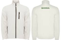 skoda kodiaq vrs softshell felpa sweat zippe veste jacke bordado 