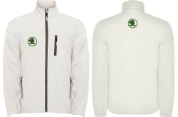 skoda vrs racing jacke veste softshell chaqueta sudadera cremallera 