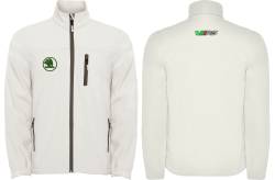 skoda vrs sport jacket giacca felpa jacke sweat zippe broderie 