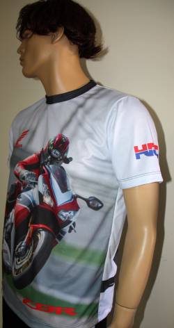 Honda CBR 1000rr Fireblade 2014 motorsport racing camiseta