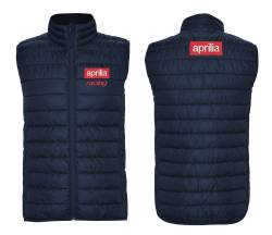 Aprilia factory racing steppweste stickerei gilet ricamo 