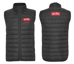 Aprilia factory racing steppweste stickerei gilet ricamo 