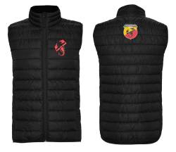 fiat 500 abarth steppweste stickerei gilet ricamo 