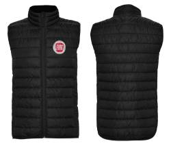 fiat gilet broderies quilted vest 