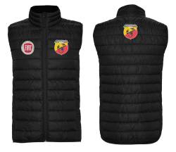 fiat panda 500e gilet broderies quilted vest 