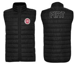 fiat punto mobi steppweste stickerei gilet ricamo 