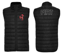 fiat steppweste stickerei gilet ricamo 