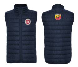 fiat 500 scorpion adventure steppweste stickerei gilet ricamo 