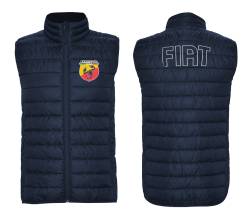 fiat gilet broderies quilted vest 