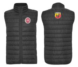 fiat 500 abarth steppweste stickerei gilet ricamo 