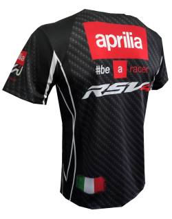 aprilia be a racer rsv4 carbon t shirt 