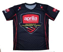 aprilia racing sport production be a racer carbon maglietta 