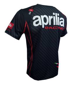 aprilia racing sport production be a racer carbon tee 