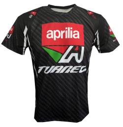 aprilia racing tuareg 660 be a racer carbon 3D t shirt 