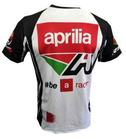 aprilia rsv4 1100 factory be a racer maglietta 