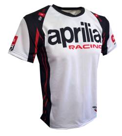 aprilia racing sport production be a racer carbon 3D t shirt 