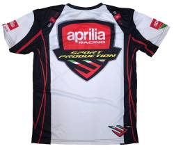 aprilia racing sport production be a racer carbon t shirt 