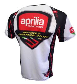 aprilia racing sport production be a racer carbon tee 